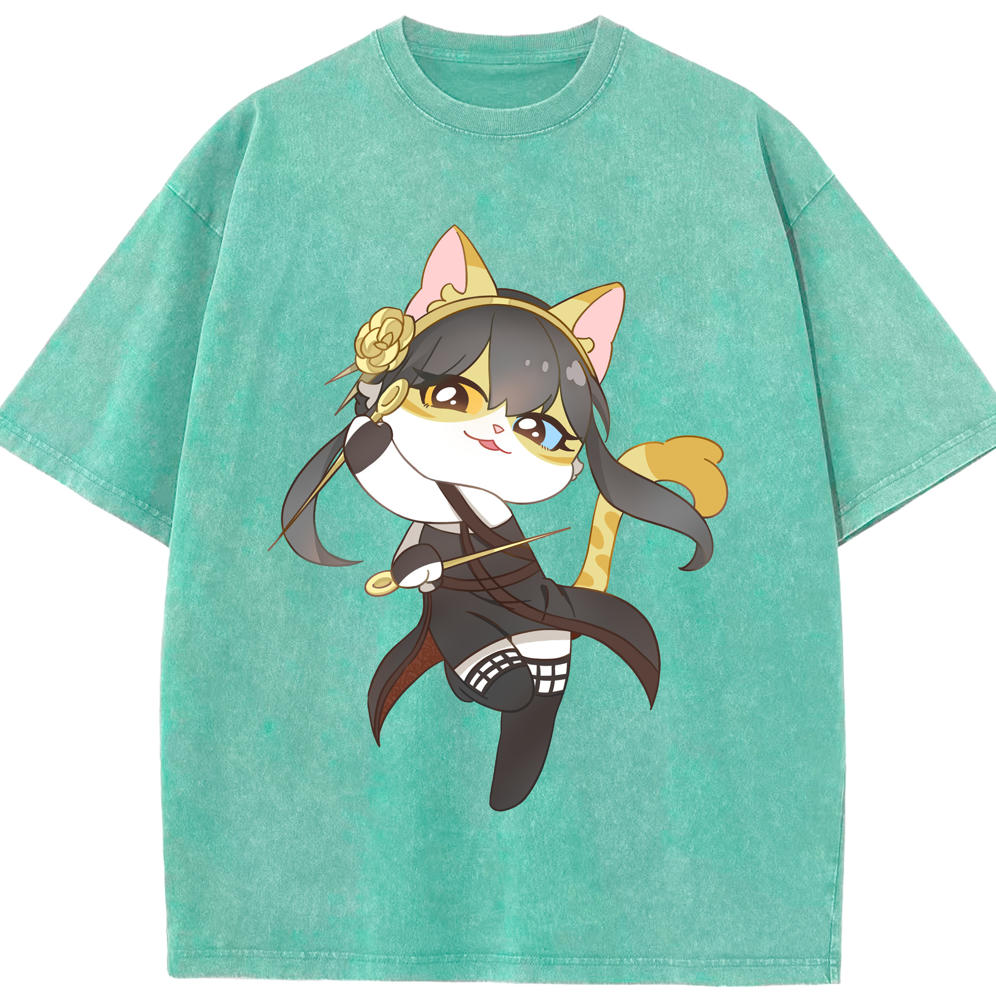 （画像用） SPY×FAMILY间谍家家酒 綿100% ヴィンテージ風 半袖Tシャツ（フロントプリント）